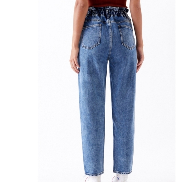 Pacsun Paperbag Waist Mom High Rise Jeans - Picture 6 of 6